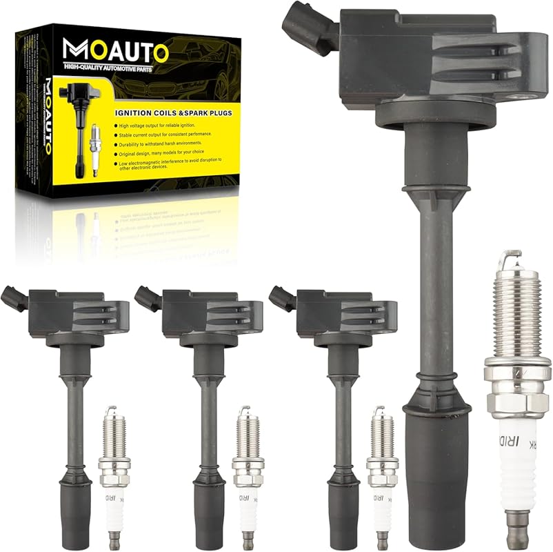 UF916 90919-02269 4 Ignition Coils and Iridium Spark Plugs for Lexus G