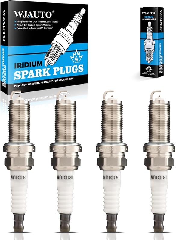 Pre-Gapped Iridium Spark Plugs 4-Pack OEM Replacement for Hyundai Sona