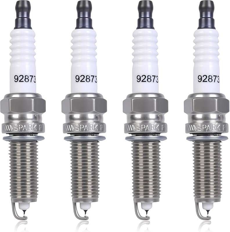 Iridium Platinum Spark Plugs Set of 4 Replaces 92873 for Hyundai Accen