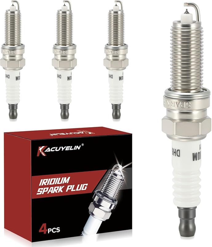 Set of 4 Iridium Spark Plugs for 2012-2019 Hyundai Veloster Accent Kia